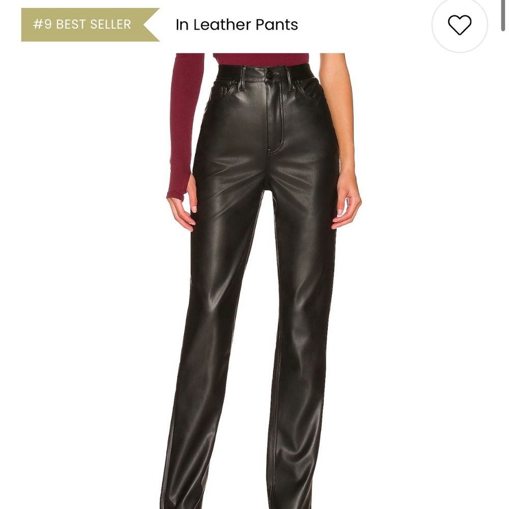 Heston Faux Leather Pant